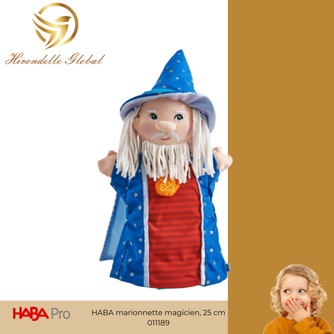 HABA marionnette magicien, 25 cm